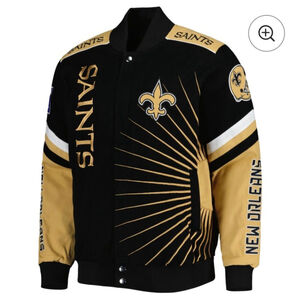 Men's G-III NFL New Orleans Saints Extreme Redzone Jacket XXL